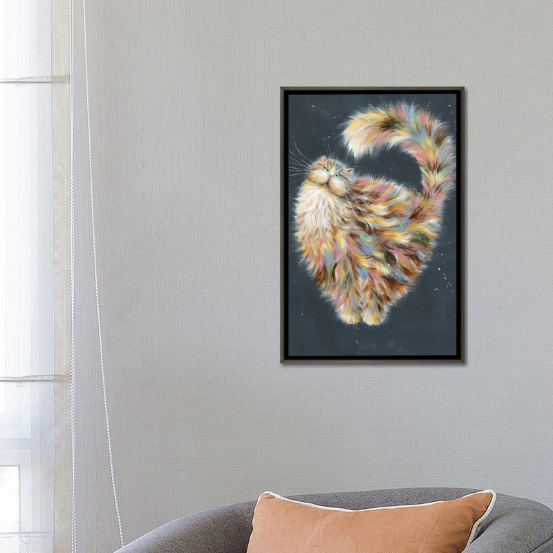 Patapoufette par Kim Haskins-impression d’art graphique, H 26 po x l 18 po x P 1,5 po, Toile tendue