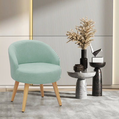 Tabouret de coiffeuse en bois massif avec dossier Franke pour le salon, la chambre à coucher