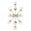 Lustre globe en acier à intensité variable -964220520-964220515-964220518