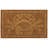 Crab Embossed Outdoor Doormat