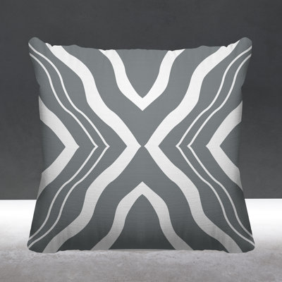 Zeke Tribal Abstract Inspired Tribal Indoor  Pillow Cover