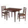 Apsar - Person Solid Wood Top Four Leg Dining Set