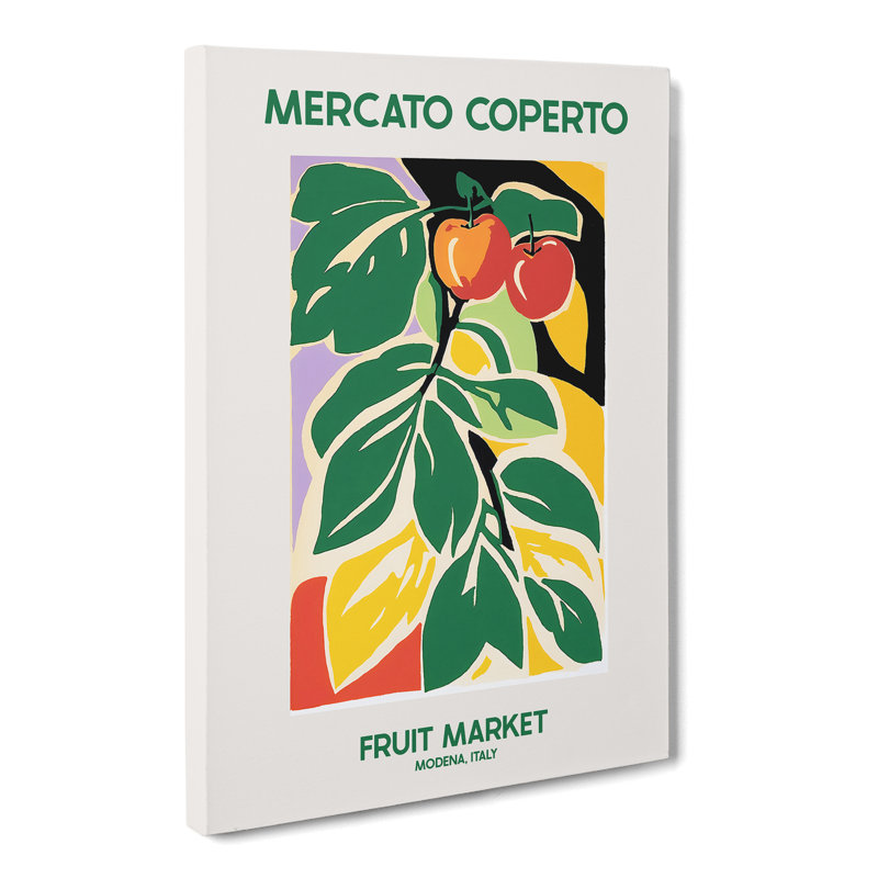 Mercato Coperto Fruit Market Exhibition 6 - Wrapped Canvas, 60cm H x 40cm W x 3cm D