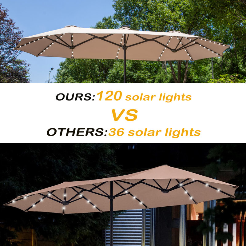 Jacobo 4m Market Parasol, Beige