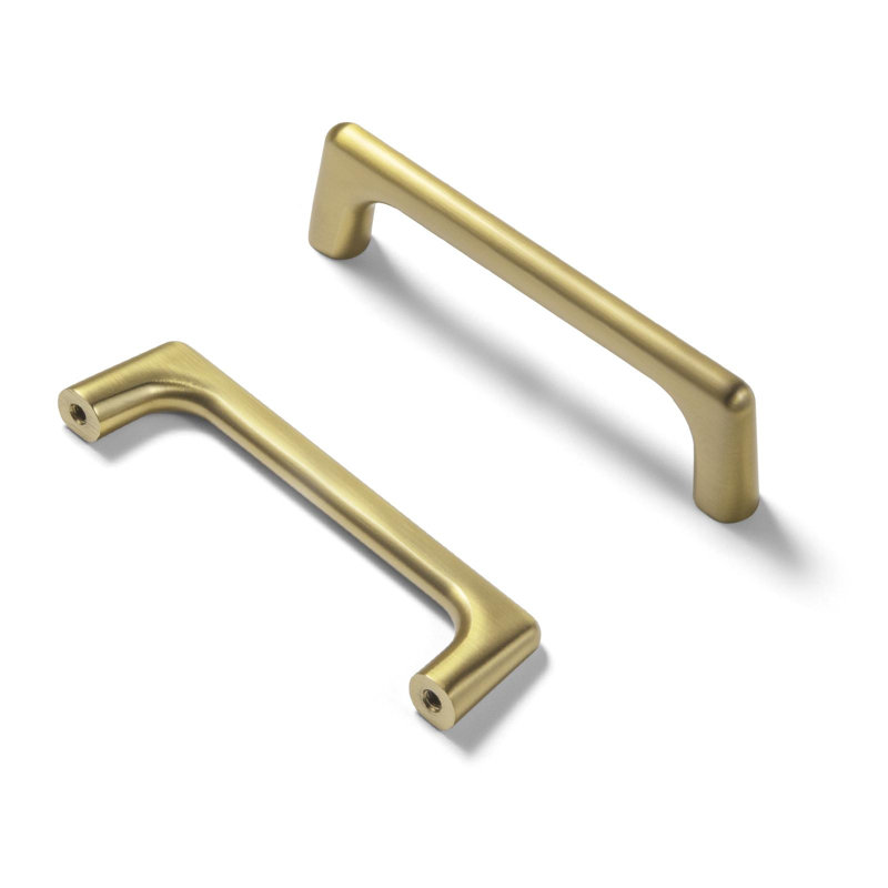Bar Pull Multipack, 4", Brushed Gold