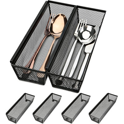 Rangement de tiroir Silverware, ensemble de 6 ustensiles pour tiroir de cuisine