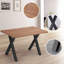 Dulane Metal Base Dining Table-1875810378