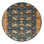Machine Washable Art Deco Gray Area Rug