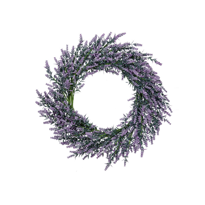 24" Wild Field Lavender Wreath