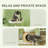 31" Cat Tree Tower With Scratching Posts