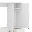Grand lit escamotable avec tiroirs et tablettes-677125755