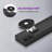 12 In. Linear Shower Drain Stainless Steel Shower Floor Drain With Hair Strainer And Leveling Feet In Matte Black-117467685