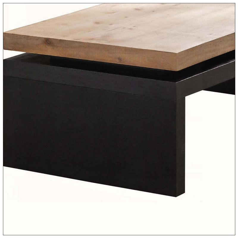 Table basse moderne, Black+Natural