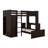 Kids Twin Loft Bed with Drawers-728884236