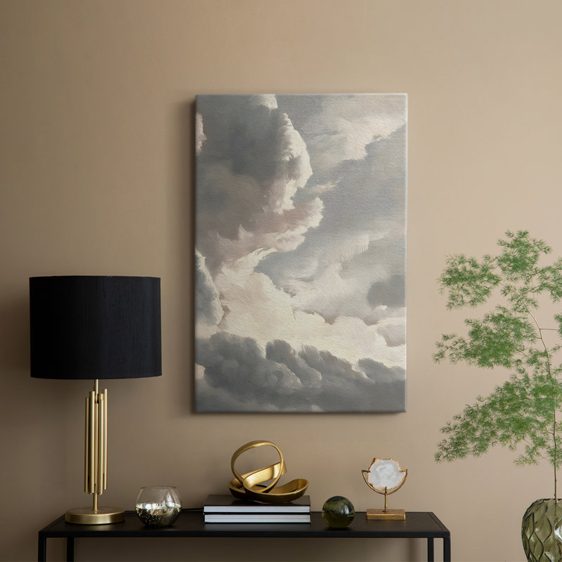 Paysage rétro CXCV - galerie enveloppée Cavas, H 48 po x l 32 po