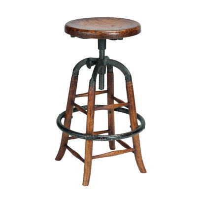 Curran Swivel Adjustable Height Counter Stool