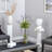 Lavender Topiary Artificial Tree