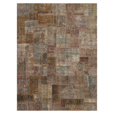 Wool Patchwork Indoor Rug