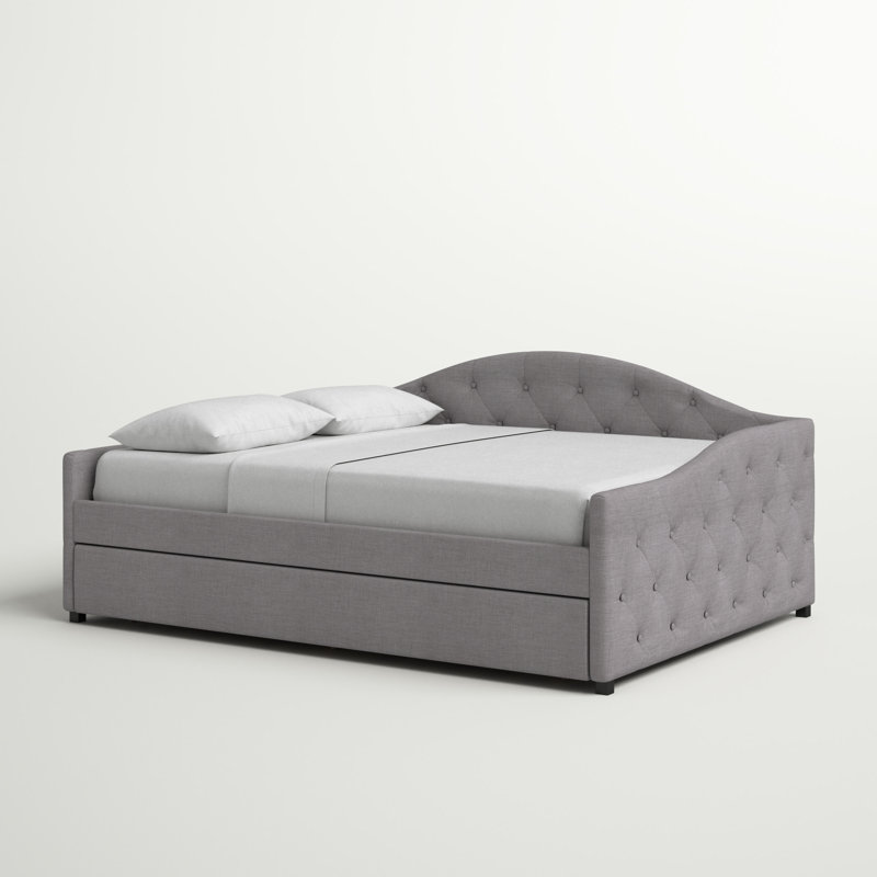 Kylan Upholstered Daybed, Queen, Beige