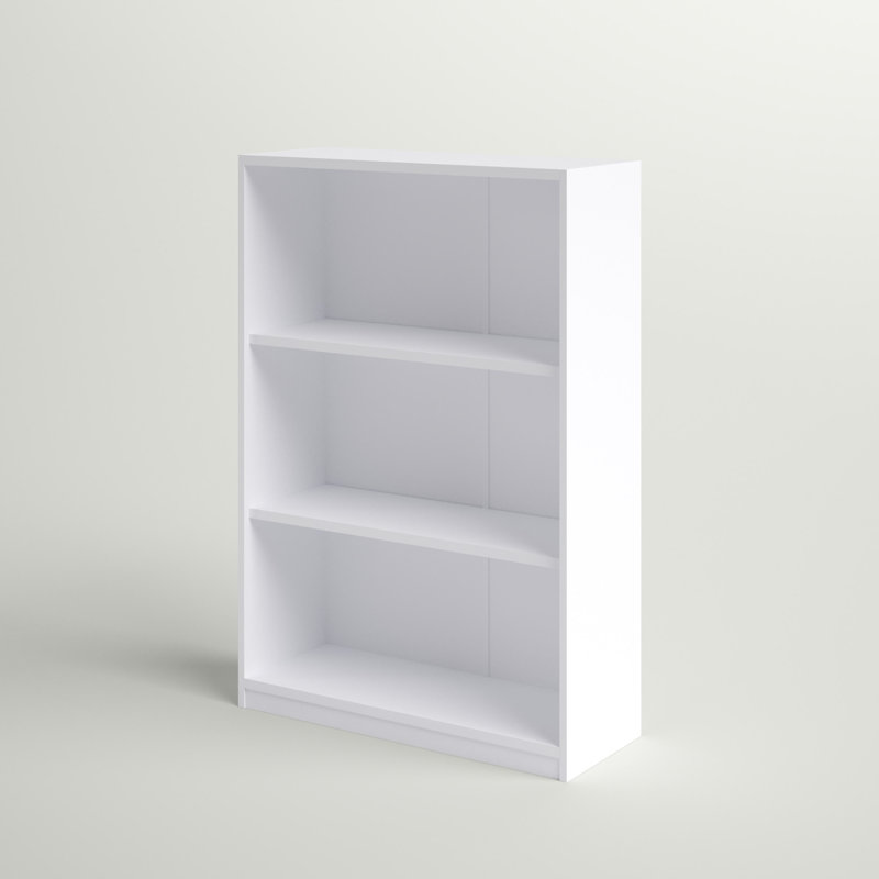 Bibliothèque standard Gordillo, Blanc, (3 tablettes) H 44 po x l 30 po x P 11,5 po