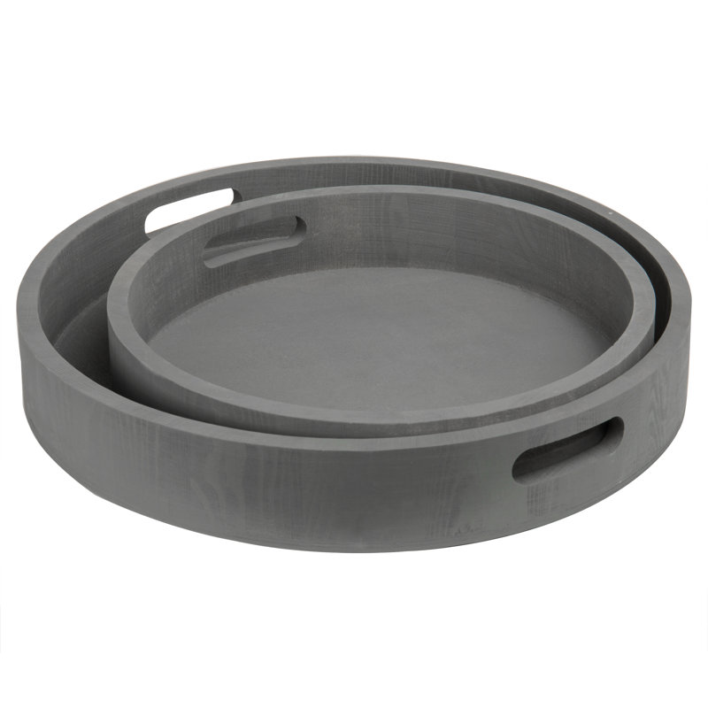 2 Piece Serving Tray Set