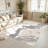 Galaxy Series Abrstract Black/Gray/Ivory/Beige Area Rug-1215726800-1212488217
