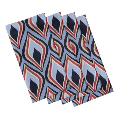 Cluny Polyester Geometric Square Napkin