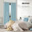 Lythrodontas Faux Linen Total Blackout Curtain Panels-75185242-75185237