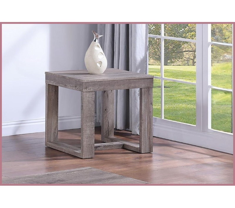 Contemporary Rustic Wood Coffee Table for Living Room: Durable &amp; Easy to Assemble