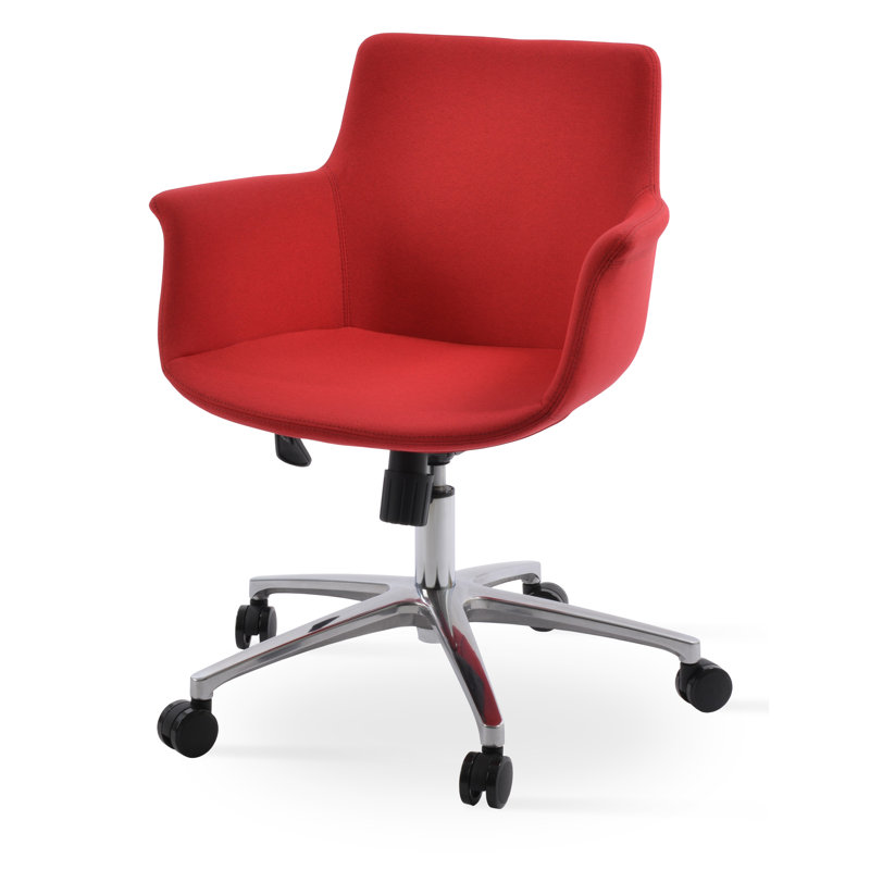 chaise de tâches Bottega, Marron foncé