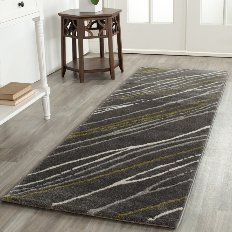 Autumm Porcello Performance Striped Rug, Rectangle 8' x 11'2"