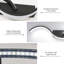 2-Light S-Shaped LED Flush Mounted Sconce