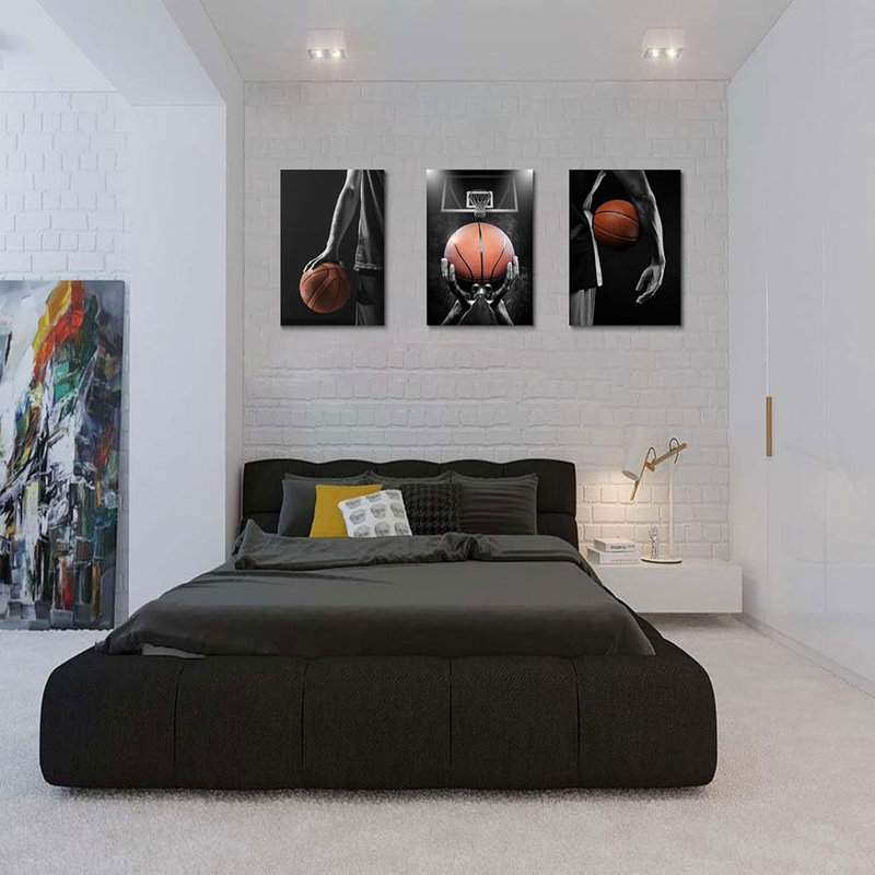 3 Piece Wrapped Canvas Print, 40cm H x 30cm W