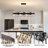 Kacy 16-Light Dimmable Modern Matte Black Rectangle Chandelier with Crystal Accents for Kitchen Island Dining Room-1519909784-1515732978
