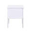 Table de chevet 2 tiroirs Emmett - Blanc-1162056430