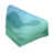 Mélange de polyester bleu / vert