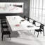 Chaise de salle d'attente empilable en filet