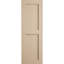 Rustic Two Equal Panel Flat Panel Faux Wood Shutters (Per Pair)-88967916-88966950-88966958