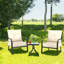 Chaise de patio avec coussin Sall