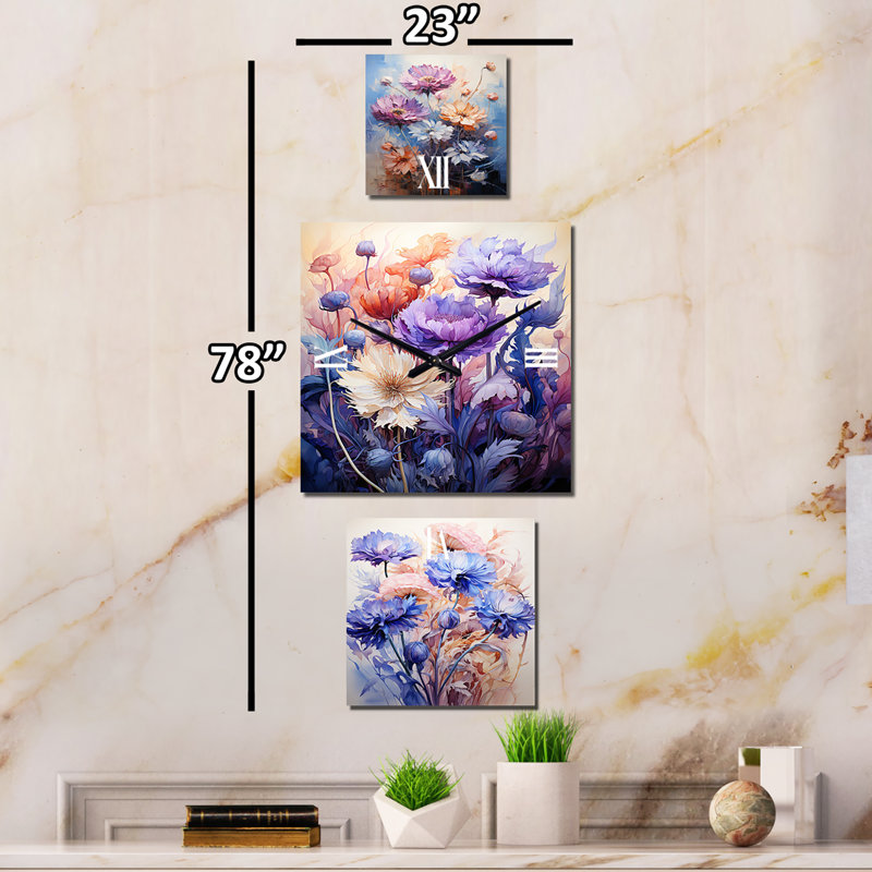 Majed Metal Wall Clock