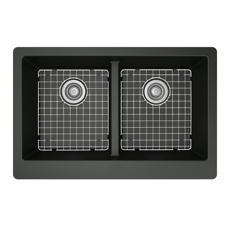 Karran 12-3/4 In. X 14-7/8 In. Stainless Steel Bottom Grid Fits Qa-750