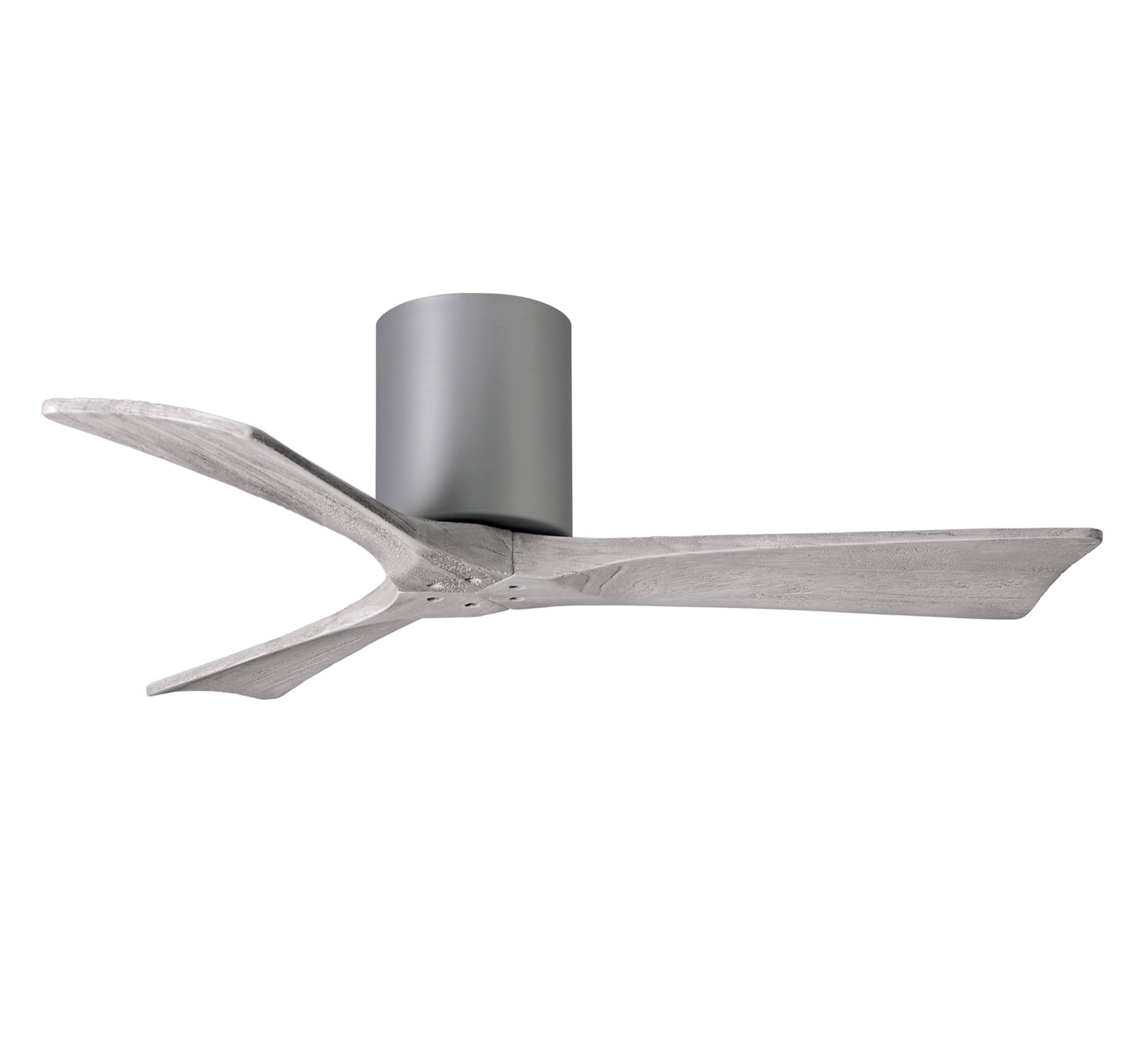 Olivier Ceiling Fan, Brushed Nickel, 42", Barn Wood Tone