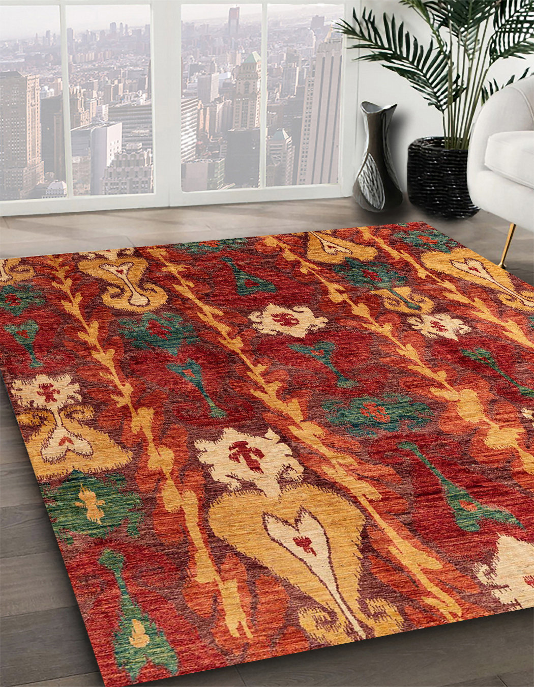 Bungalow Rose Hanagriff Abstract Multi Area Rug - Wayfair Canada
