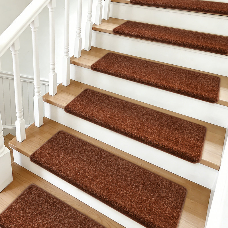 Ensemble de 14 marches d'escalier Monterey, Brun, 14