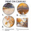 «Yellow Beige Elegant Autumn Park Bridges I» - décoration murale Bridges-503384558-503384552