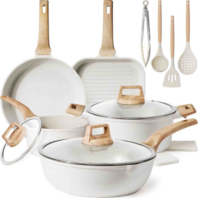 16 Piece Nonstick Cookware Set