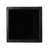 Outdoor 13" Cast Stone Planter, Black - Tapered, High Durability, 13.28" L X W 24.02" H Tapered Design, Weather , 24.02-597781380