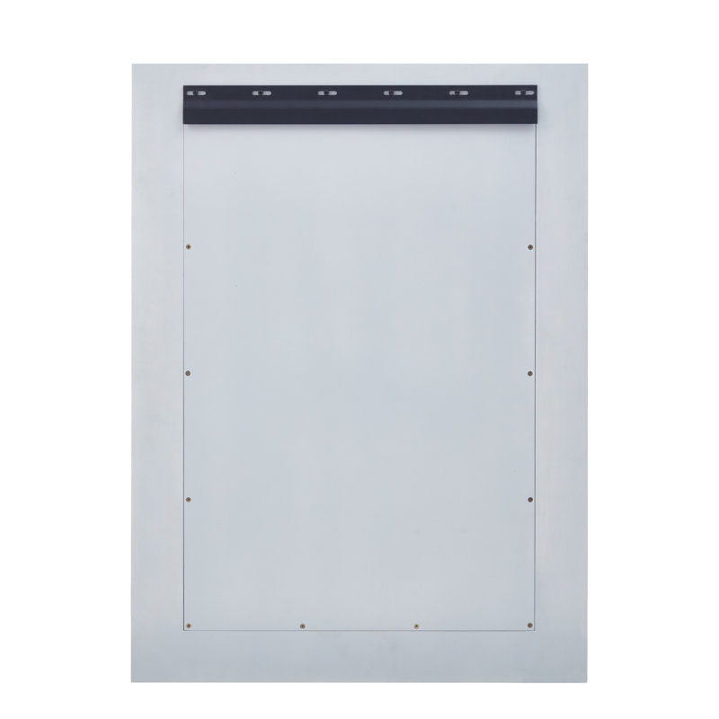 Solene Rectangle Framed Wall Mirror, Serenity Blue