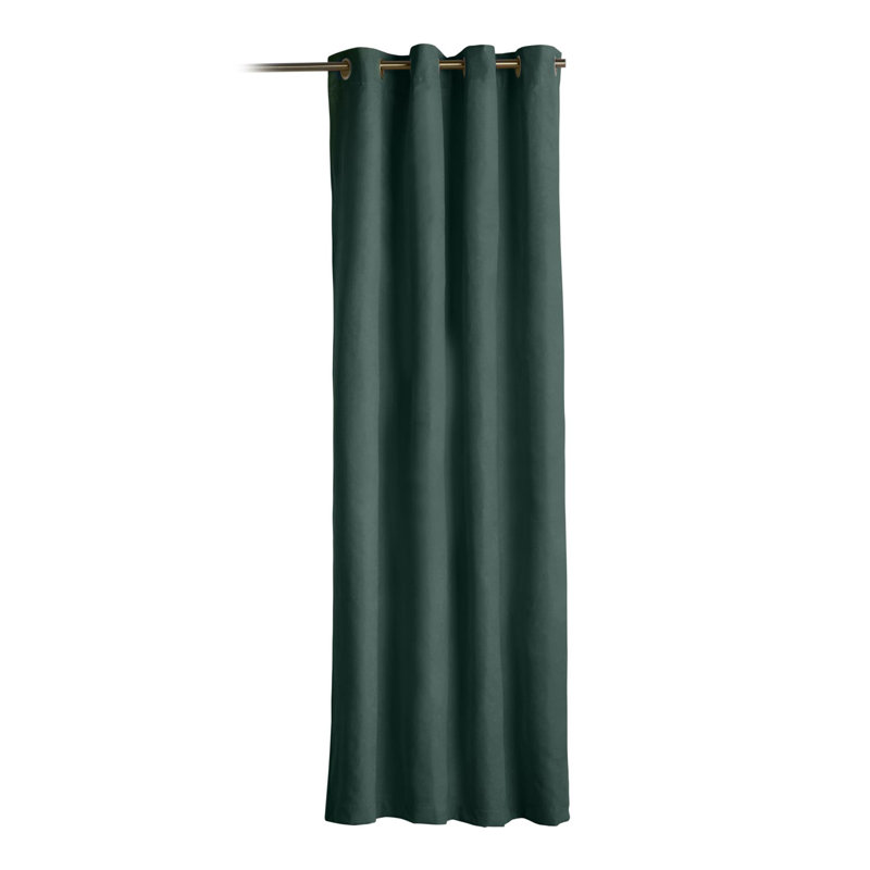 Bonville Eyelet Blackout Thermal Door Curtain, Green