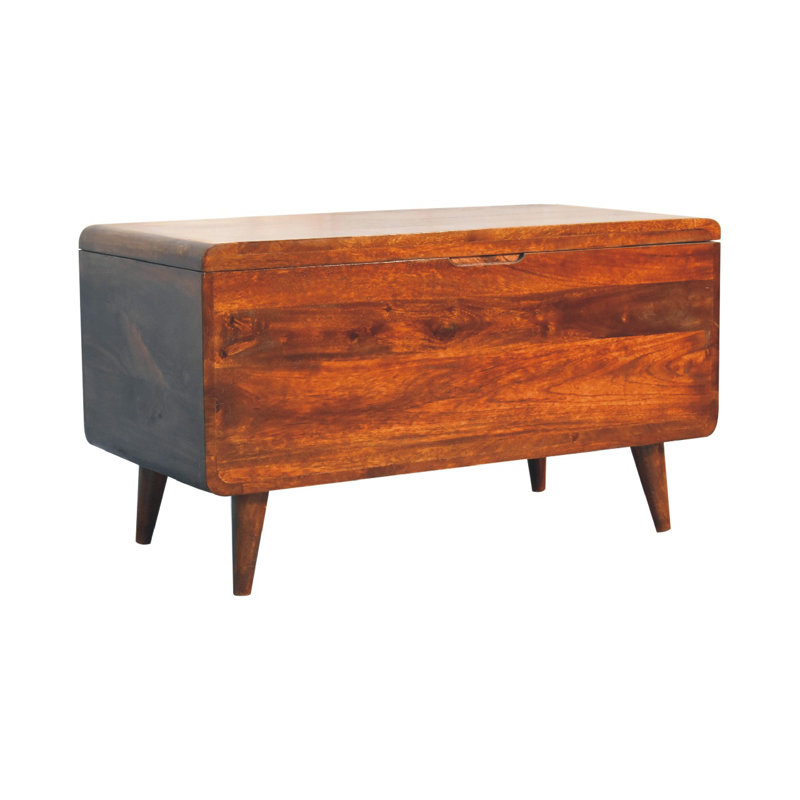 Solid Wood Blanket Chest